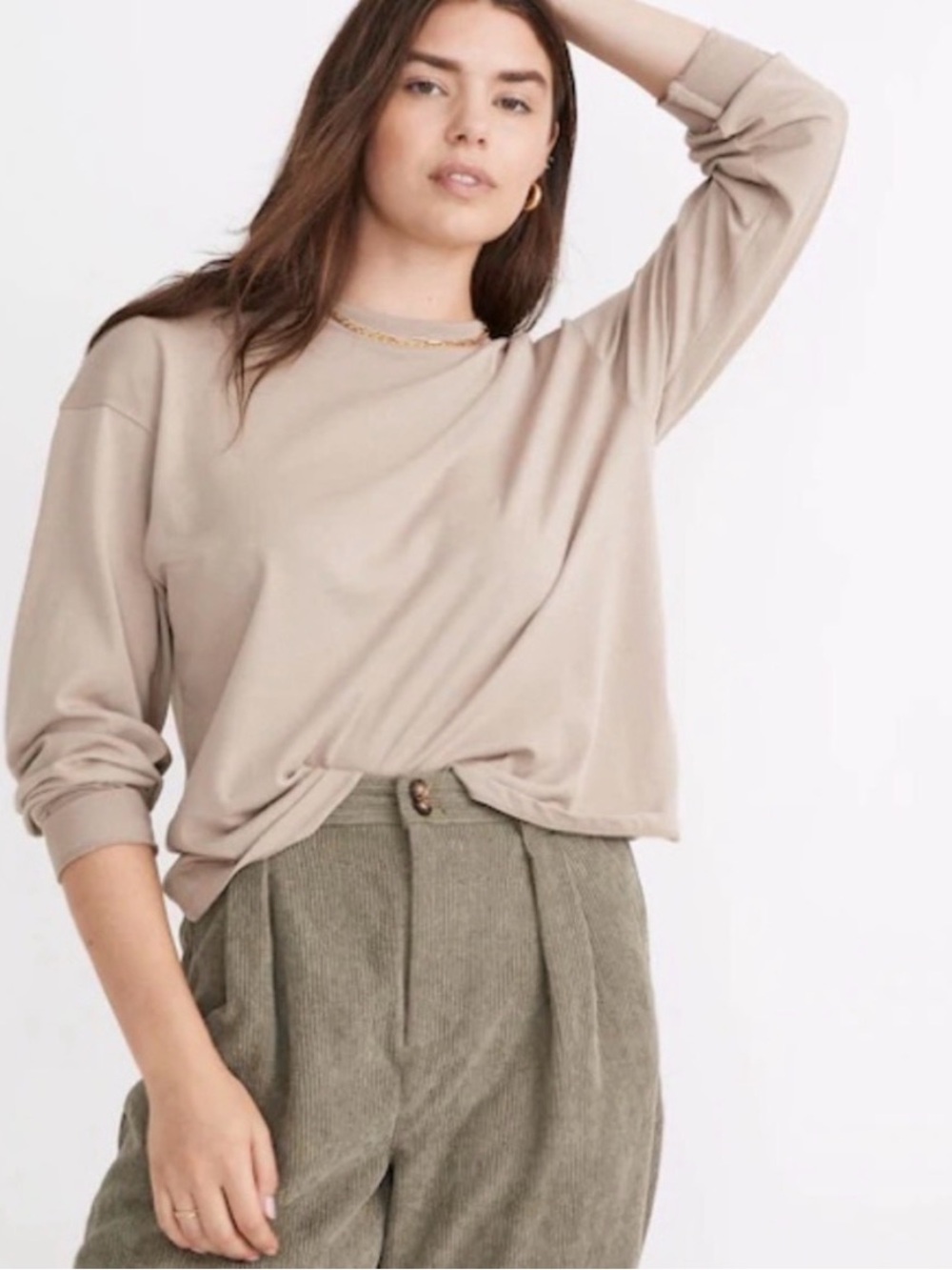 Madewell Women's Long-Sleeve relaxed shirt